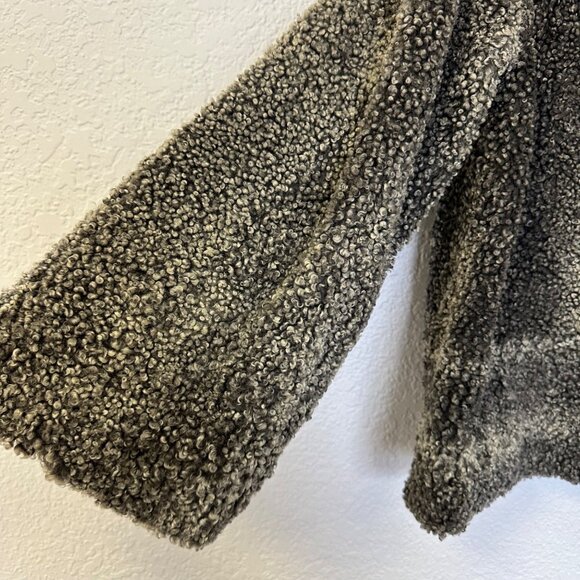 Vintage 60s Boerner's Curly Lamb Fur Coat Womens Size S? Gray Classic Winter - Picture 9 of 15